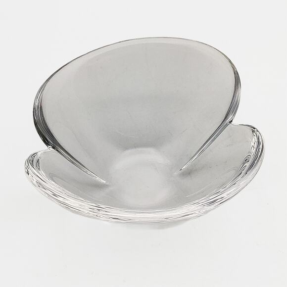 Holmegaard Glass Works "Duo" Small Hand-Blown Bowl Dish by Torben Jørgensen - Picture 1 of 8